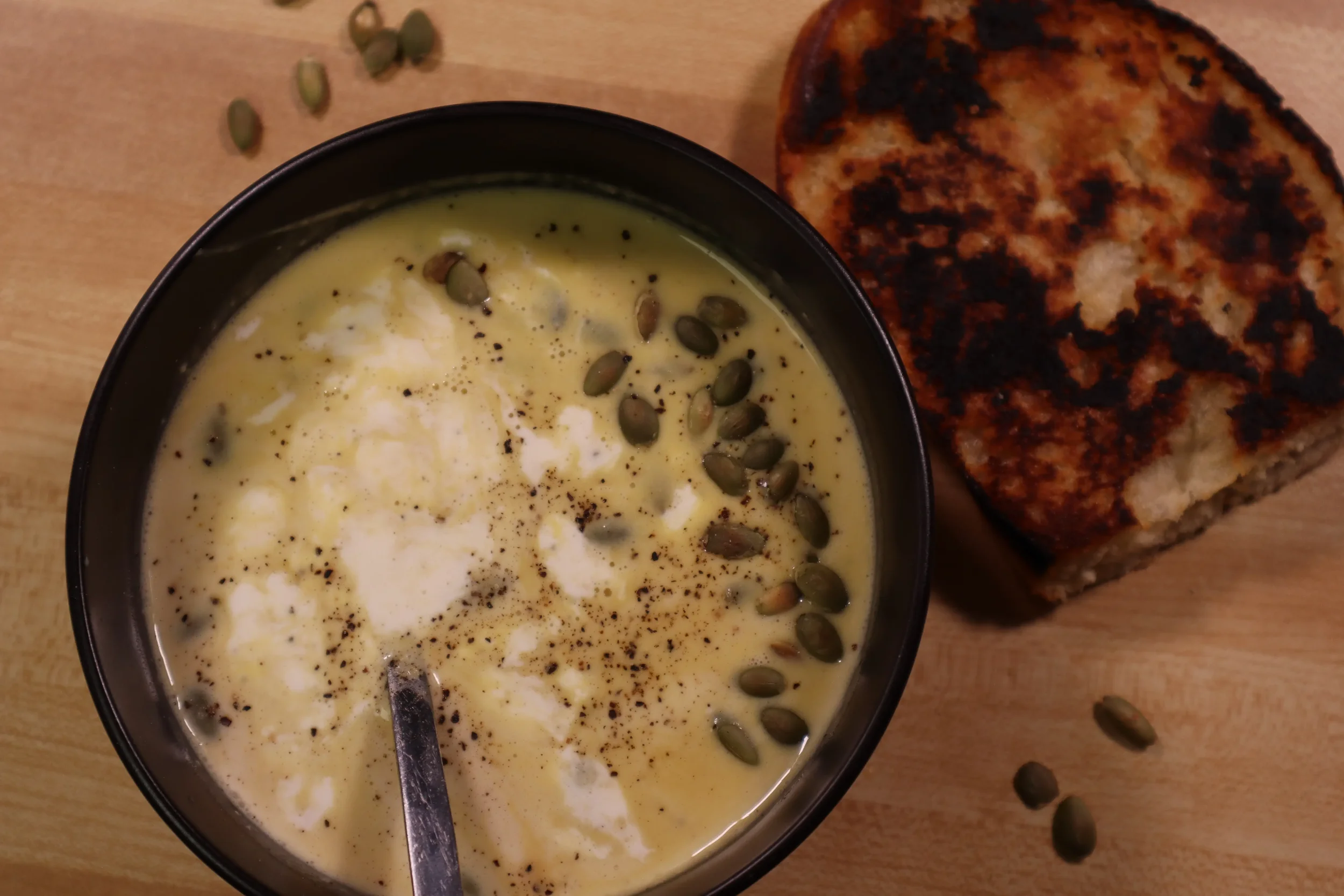 Simple Roasted Pumpkin Soup